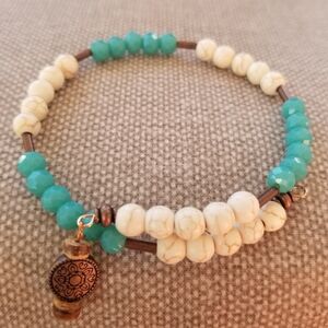 Handmade Memory Wire Bracelet